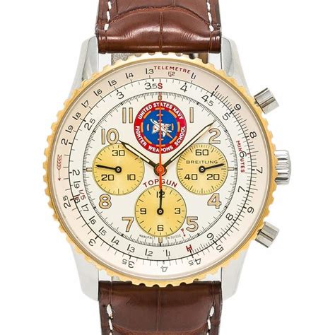 top gun breitling watch|Authentic Used Breitling Navitimer Top Gun 92 Limited Edition .